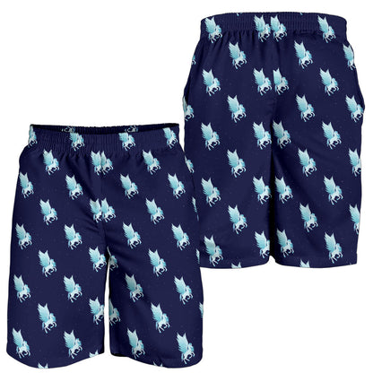 Pegasus Pattern Print Design 03 Mens Shorts