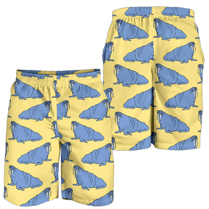 Walrus Pattern Print Design 02 Mens Shorts
