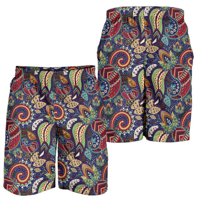 Paisley Boho Pattern Print Design A03 Mens Shorts