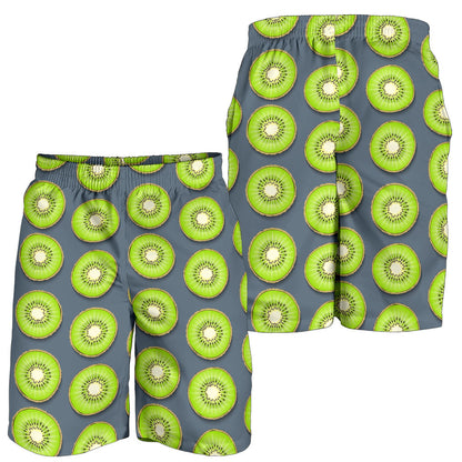 Kiwi Pattern Print Design KW06 Mens Shorts