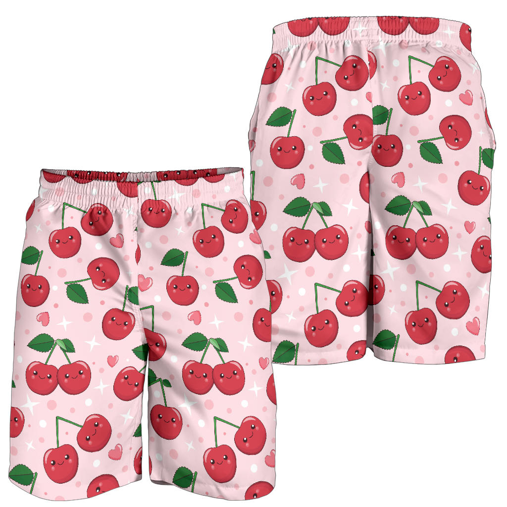 Cherry Pattern Print Design CH02 Mens Shorts