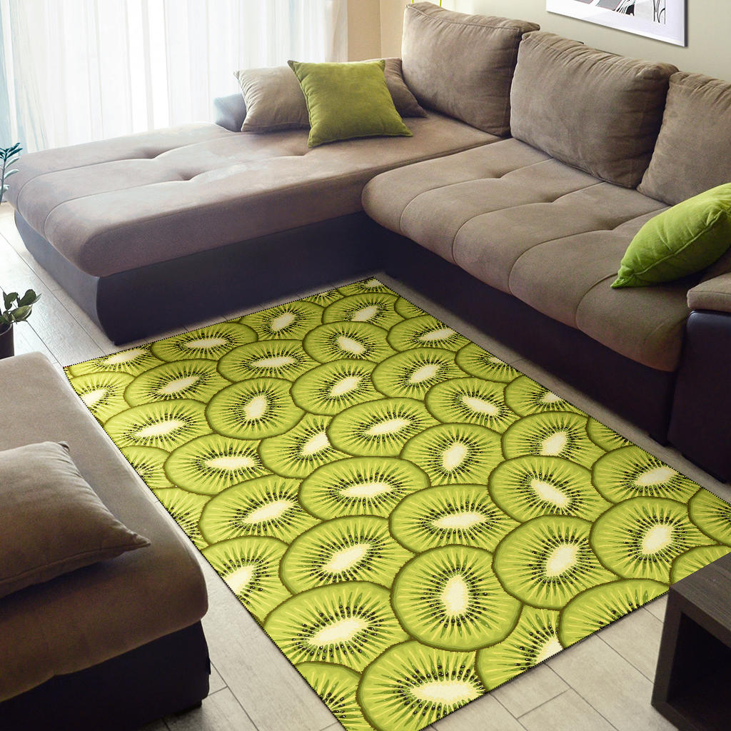 Kiwi Pattern Print Design KW07 Area Rugs