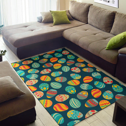 Easter Eggs Pattern Print Design RB09 Area Rugs