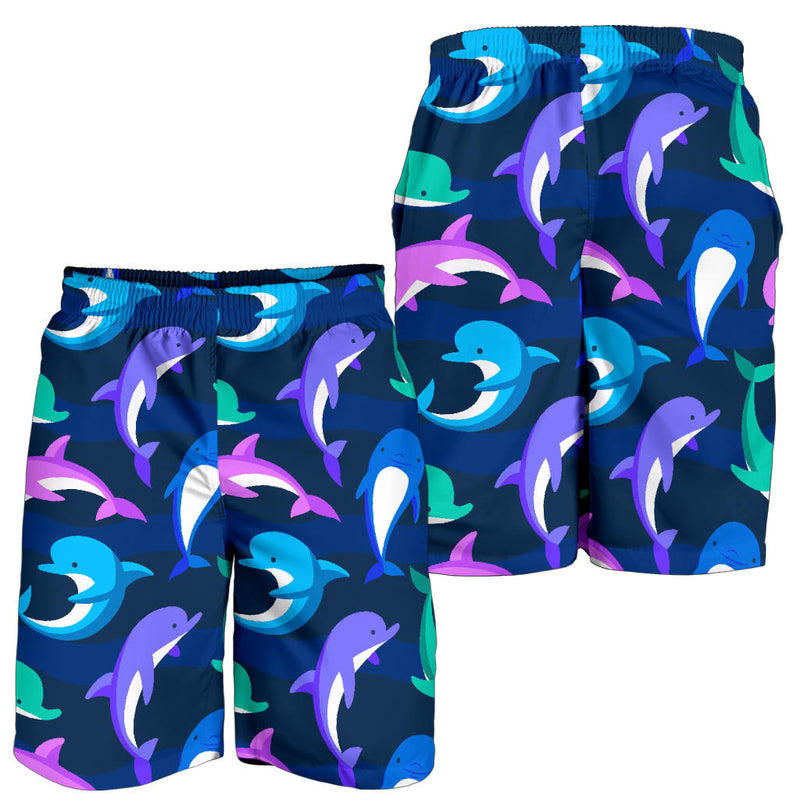 Dolphin Baby Mens Shorts