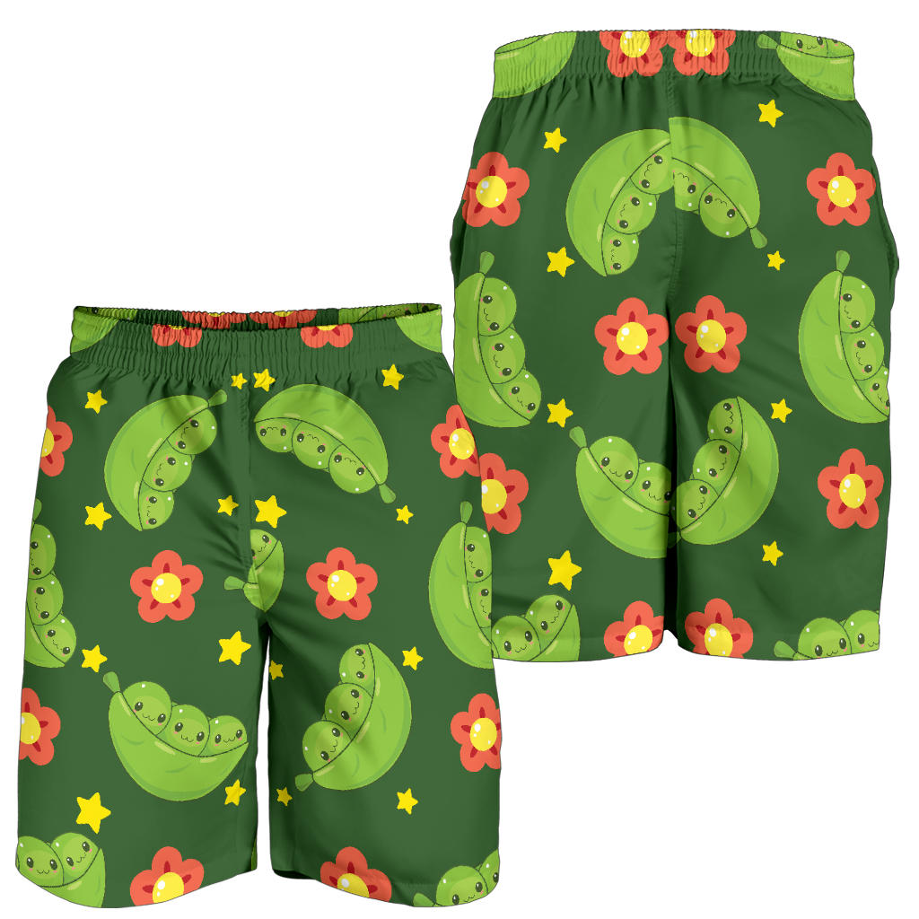 Peas Pattern Print Design A01 Mens Shorts