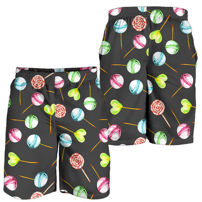Lollipop Pattern Print Design LL02 Mens Shorts