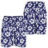 Hibiscus Pattern Print Design HB010 Mens Shorts