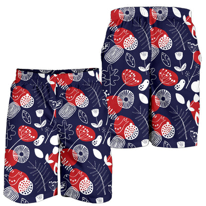 Nordic Pattern Print Design A02 Mens Shorts