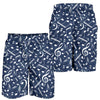 Music note Pattern Print Design A02 Mens Shorts