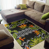 Bird Of Paradise Pattern Print Design BOP07 Area Rugs