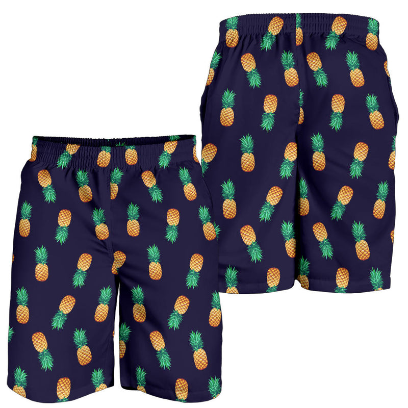 Pineapple Pattern Mens Shorts
