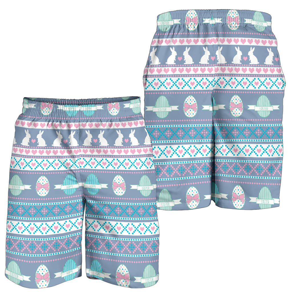 Easter Eggs Pattern Print Design RB013 Mens Shorts