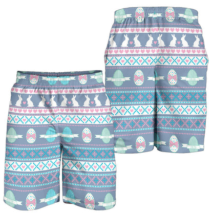Easter Eggs Pattern Print Design RB013 Mens Shorts