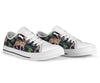 Tiger Jungle White Bottom Low Top Shoes