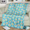 Daisy Pattern Print Design DS03 Fleece Blanket