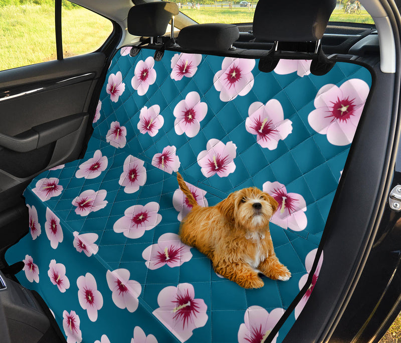 Cherry Blossom Pattern Print Design CB08 Rear Dog  Seat Cover