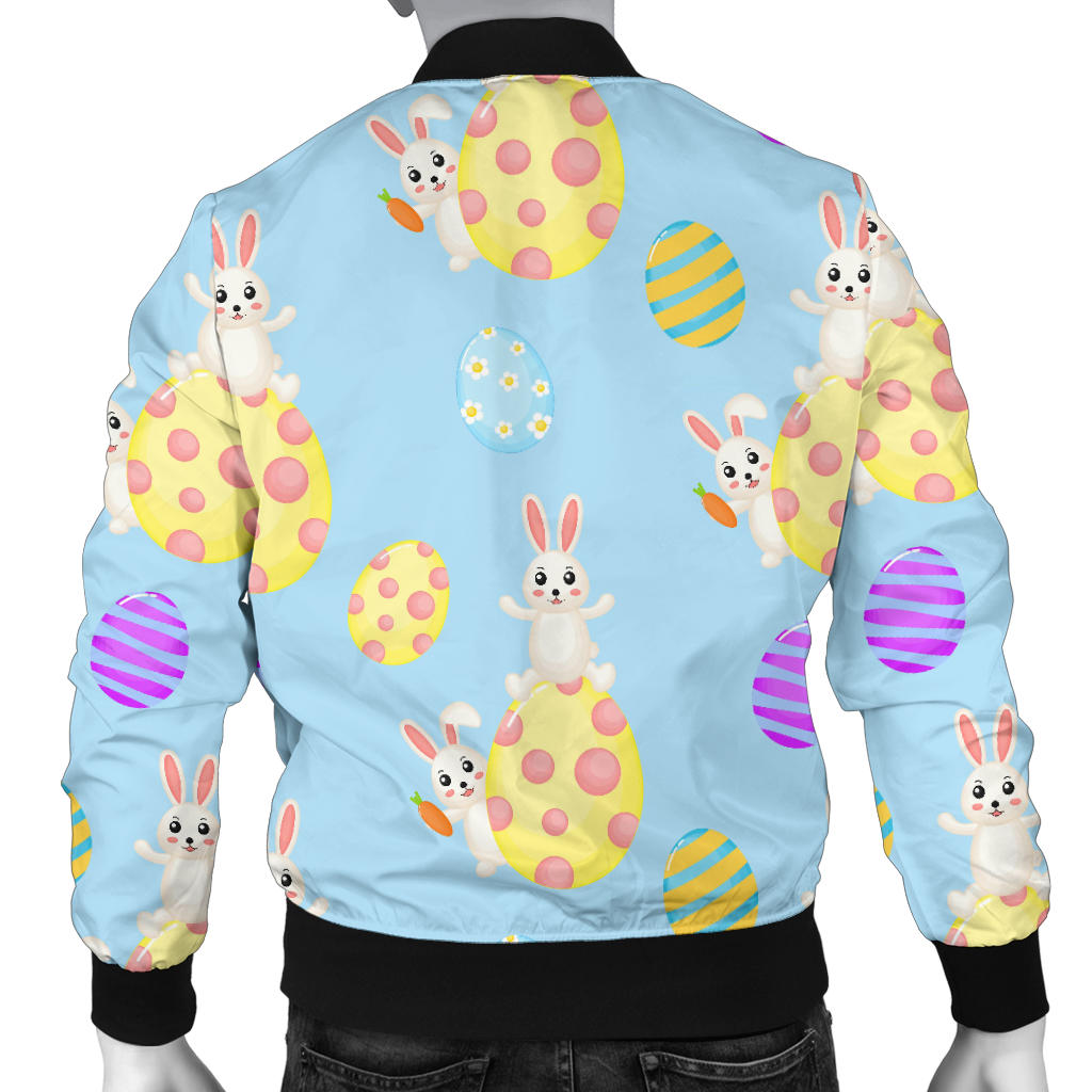 Easter Eggs Pattern Print Design RB015 Men Bomber Jacket