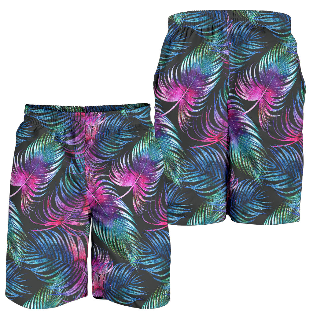 Palm Leaves Pattern Print Design PL010 Mens Shorts