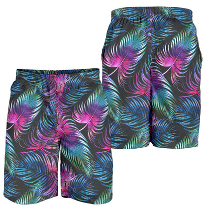 Palm Leaves Pattern Print Design PL010 Mens Shorts