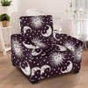 Sun Moon Face Armchair Slipcover