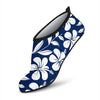 Hibiscus Pattern Print Design HB031 Aqua Water Shoes