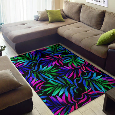 Tropical Flower Pattern Print Design TF010 Area Rugs