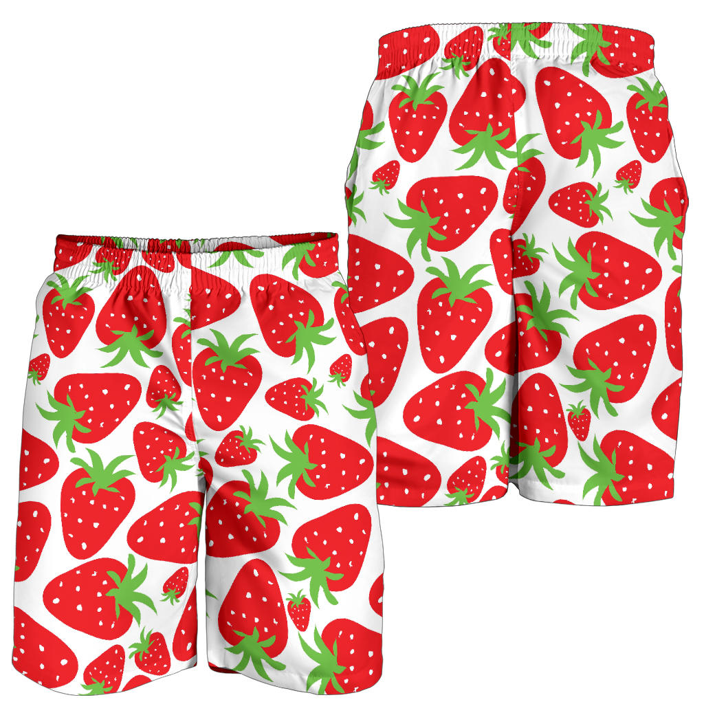 Strawberry Pattern Print Design SB01 Mens Shorts