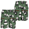 Panda Pattern Print Design A04 Mens Shorts