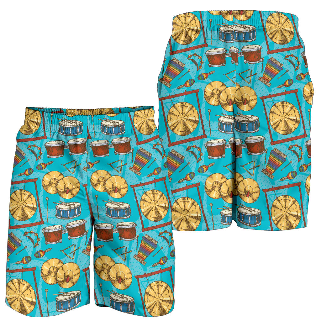 Percussion Pattern Print Design 03 Mens Shorts