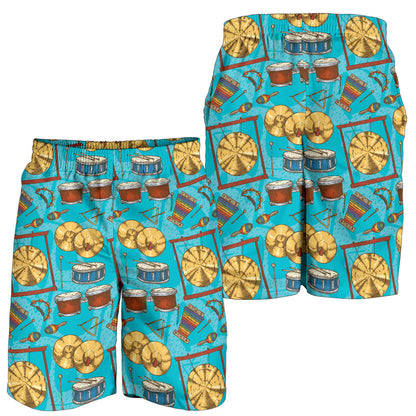 Percussion Pattern Print Design 03 Mens Shorts