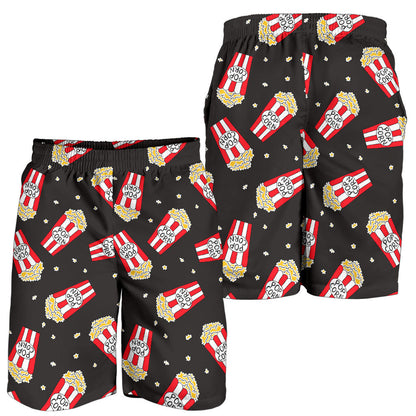 Popcorn Pattern Print Design A01 Mens Shorts