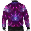 lotus Pattern Print Design LO01 Men Bomber Jacket