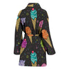 Ice Cream Pattern Print Design IC06 Women Bathrobe