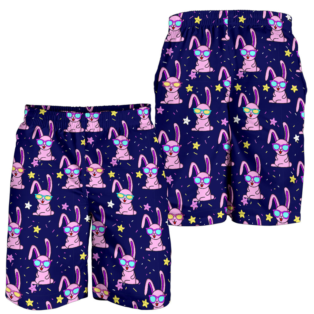 Rabbit Baby Pattern Print Design RB015 Mens Shorts