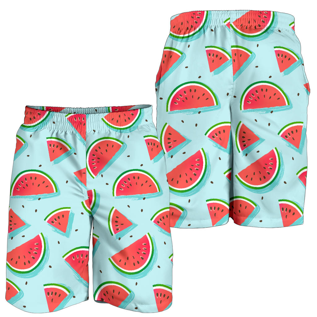 Watermelon Pattern Print Design WM03 Mens Shorts