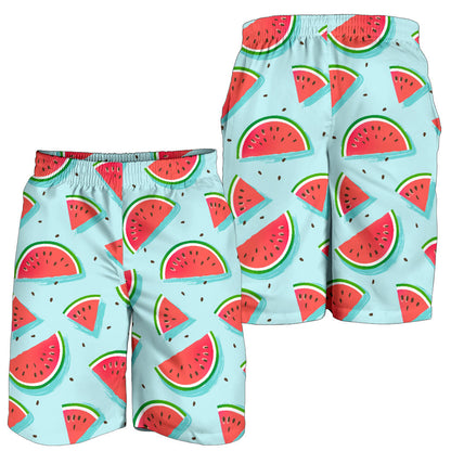 Watermelon Pattern Print Design WM03 Mens Shorts