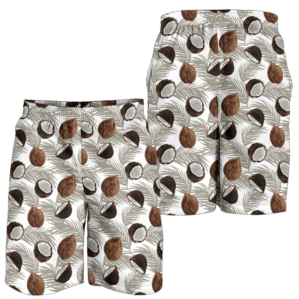 Coconut Pattern Print Design CN03 Mens Shorts