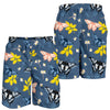 Monarch Butterfly Pattern Print Design 02 Mens Shorts