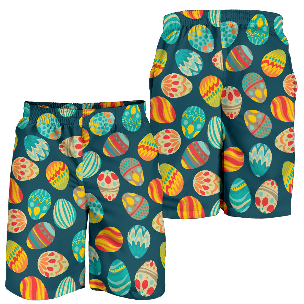 Easter Eggs Pattern Print Design RB09 Mens Shorts