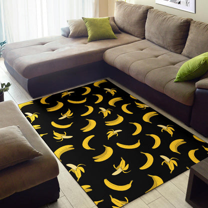 Banana Pattern Print Design BA05 Area Rugs