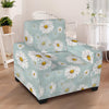 Daisy Pattern Print Design DS012 Armchair Slipcover