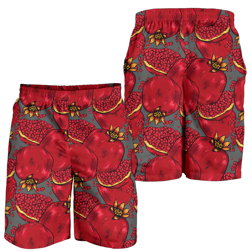 Pomegranate Pattern Print Design PG05 Mens Shorts