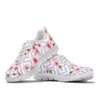 Cherry Blossom Pattern Print Design CB07 Sneakers White Bottom Shoes