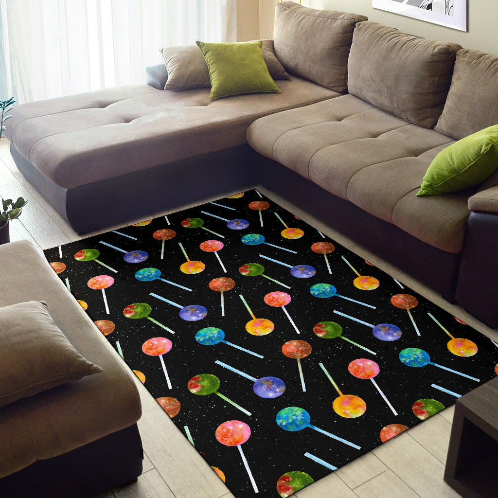 Lollipop Pattern Print Design LL04 Area Rugs