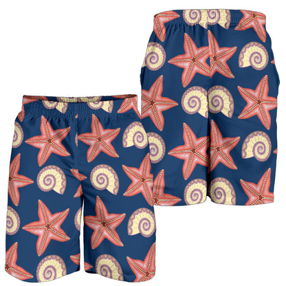 Starfish Pattern Print Design 03 Mens Shorts