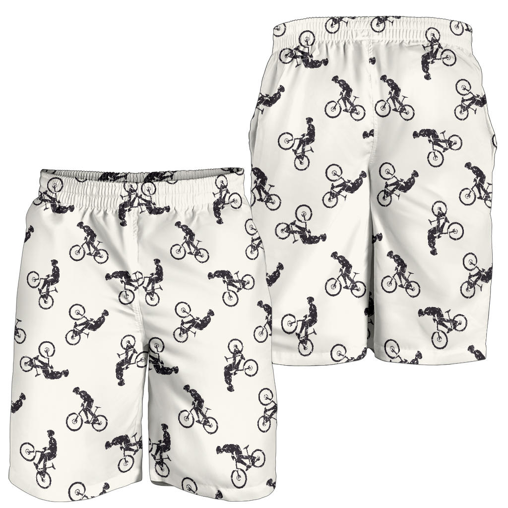 Mountain bike Pattern Print Design 01 Mens Shorts