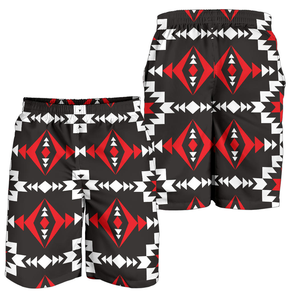 Navajo Pattern Print Design A02 Mens Shorts