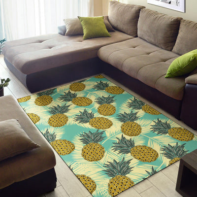 Pineapple Pattern Print Design PP03 Area Rugs