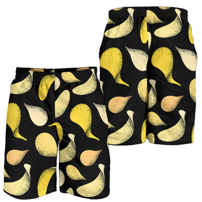 Potato Pattern Print Design A02 Mens Shorts