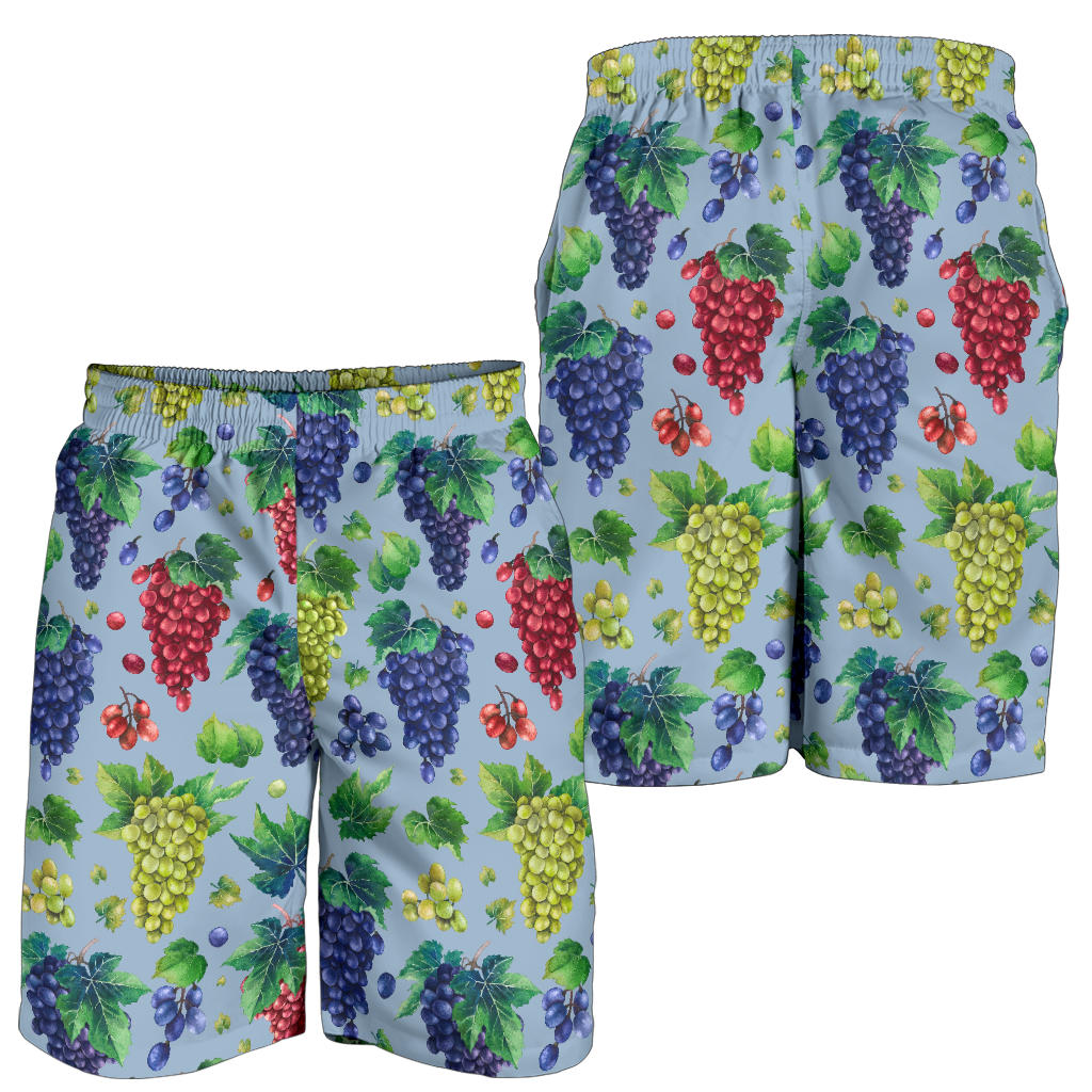 Grape Pattern Print Design GP06 Mens Shorts